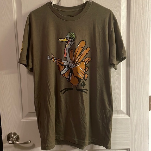 Zero Foxtrot Other - Zero Foxtrot Turkey T Large Olive Green